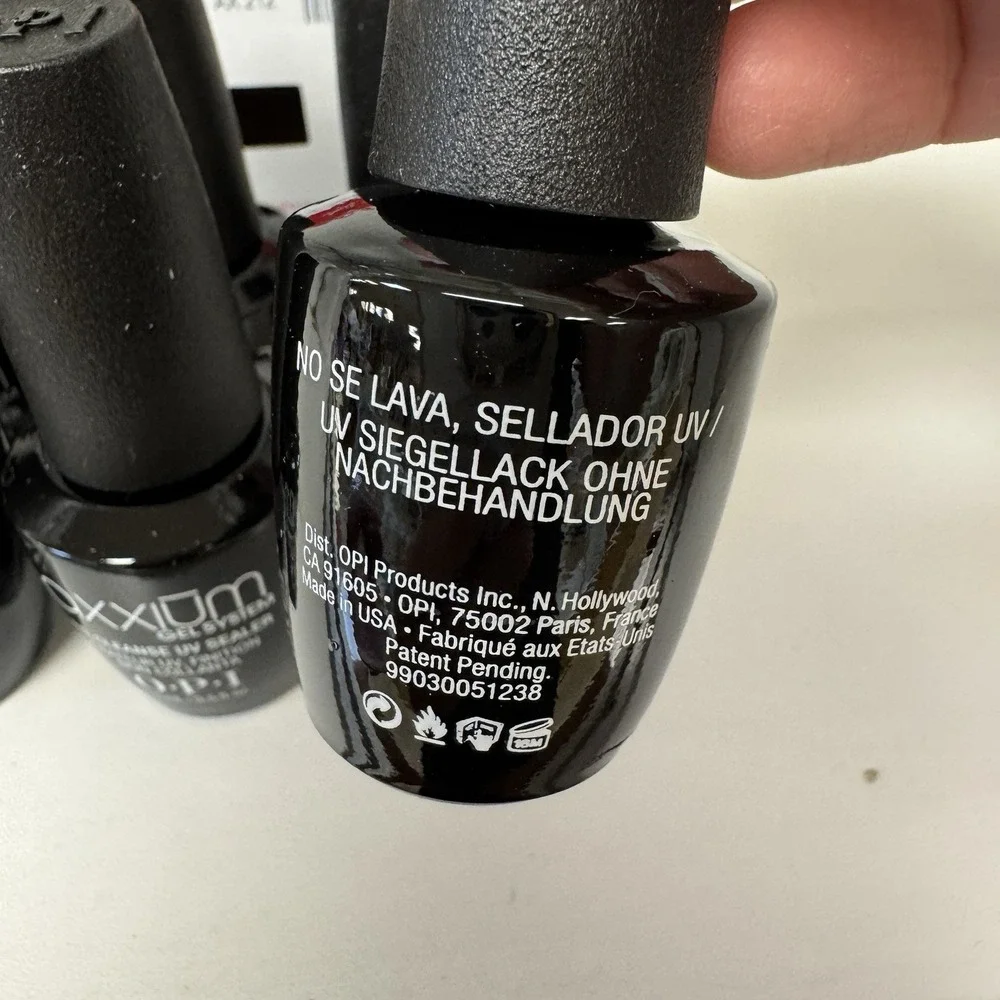 OPI AXXIUM Gel System - No-Cleanse UV Top Sealer AX 212 - 0.5oz/15mL - Set‎ of 6